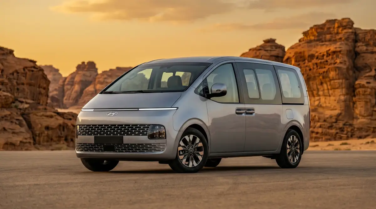Hyundai Staria Front View