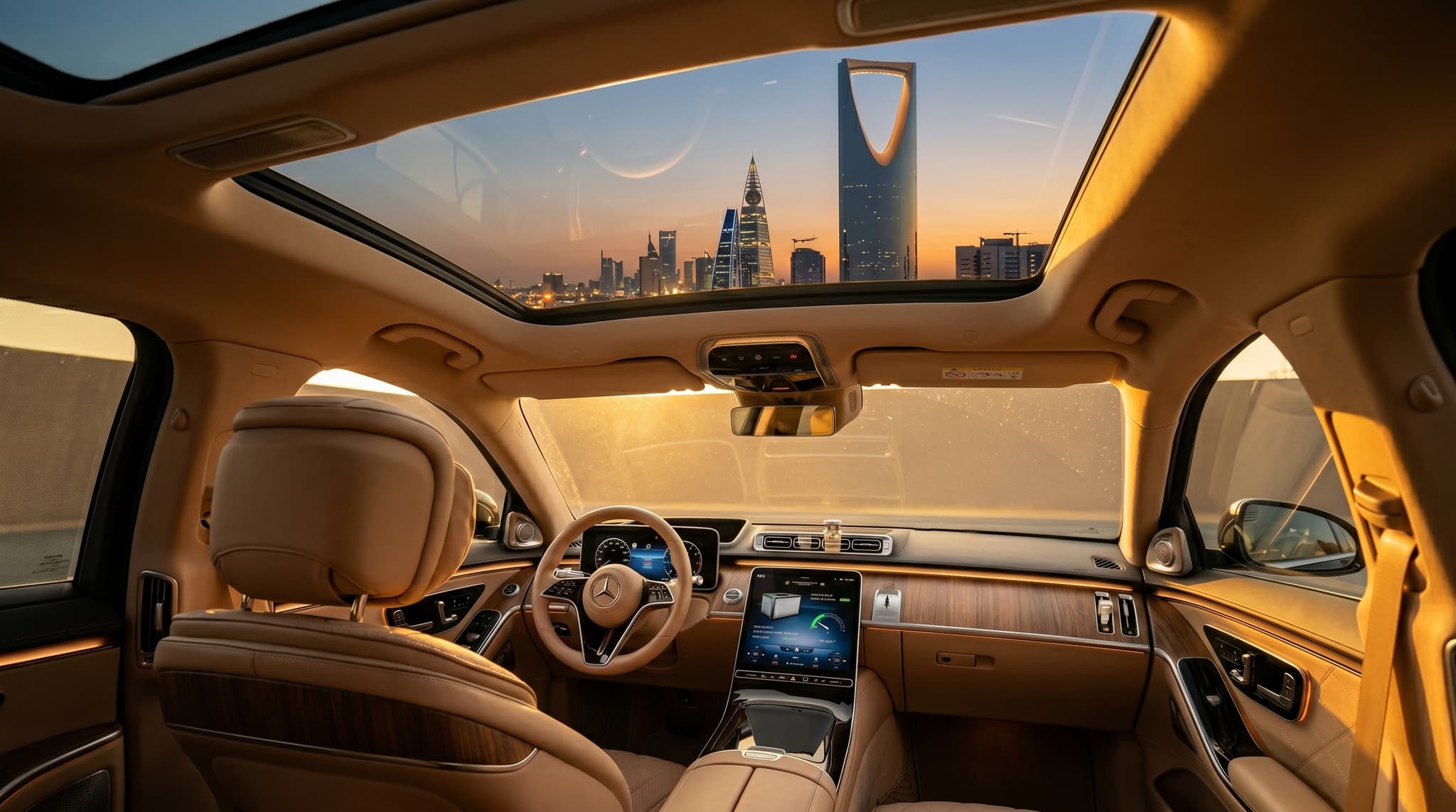 Panoramic Sun Roof View
