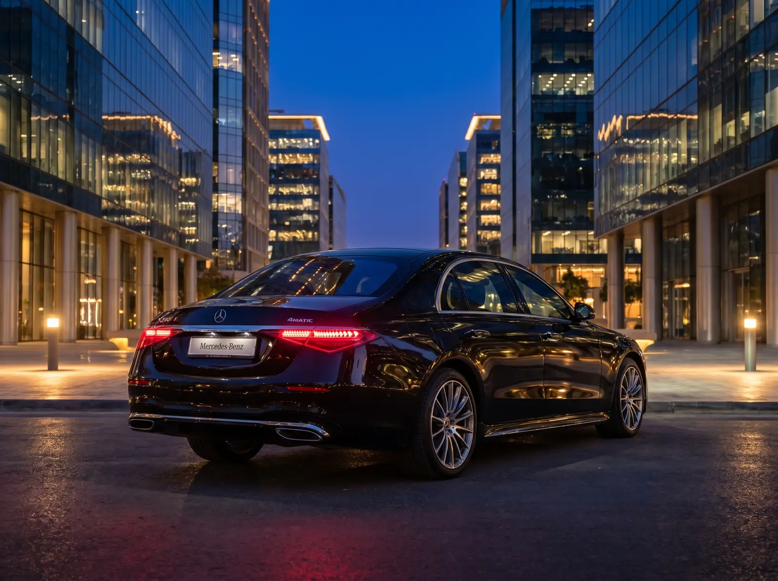 S-Class Rear Hero View