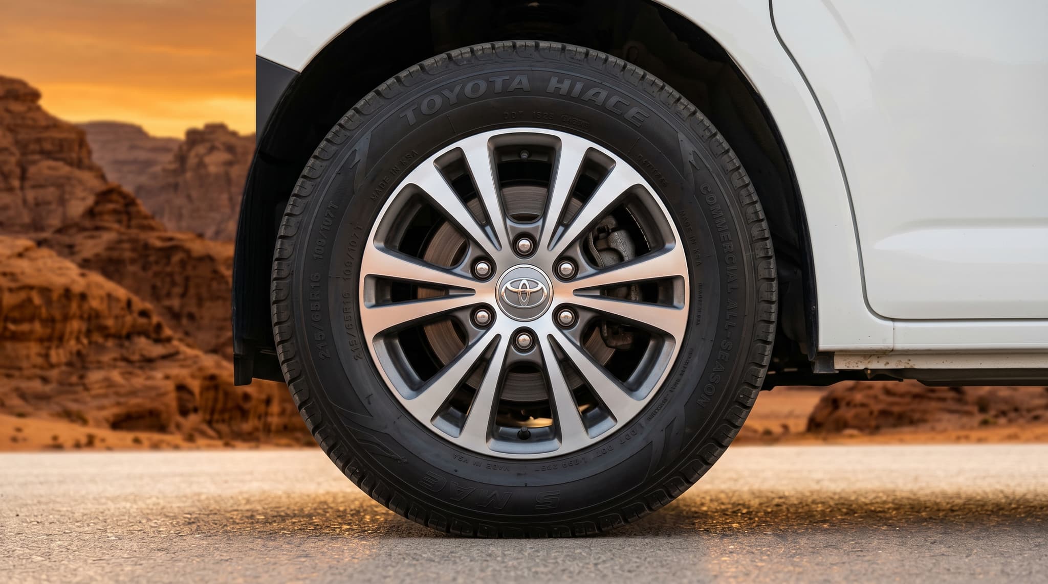 Toyota Hiace Exterior Alloy Wheel