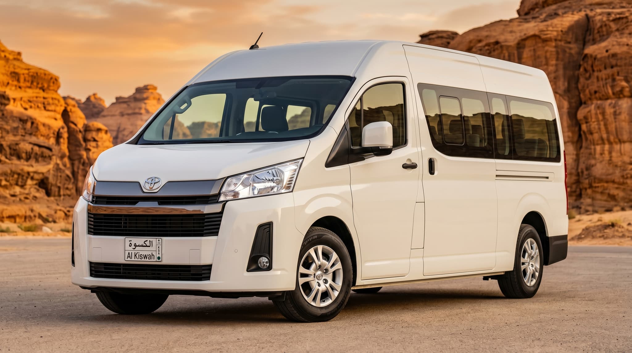 Toyota Hiace Exterior Full Body White