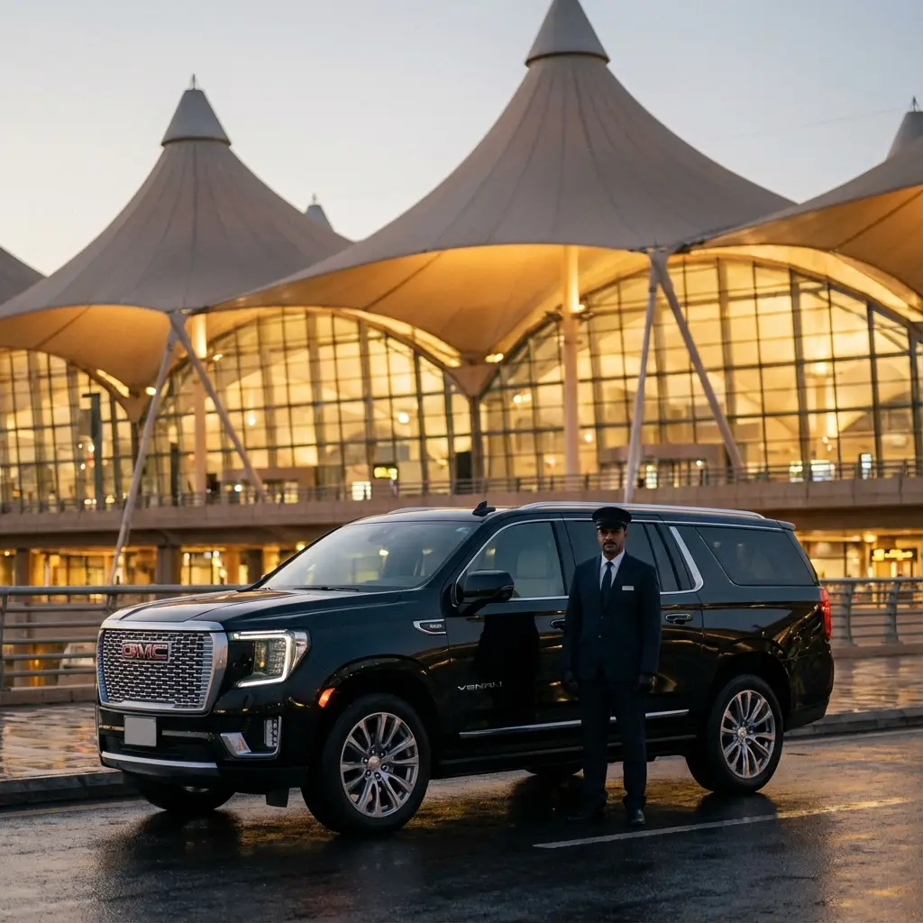 Jeddah Airport (KAIA) to Makkah Hotel Transfer Driver Chauffeur