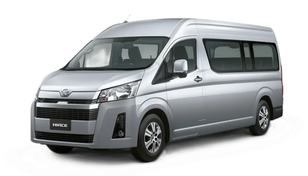 Toyota Hiace 10-Seater Family Van for Airport Group Transport